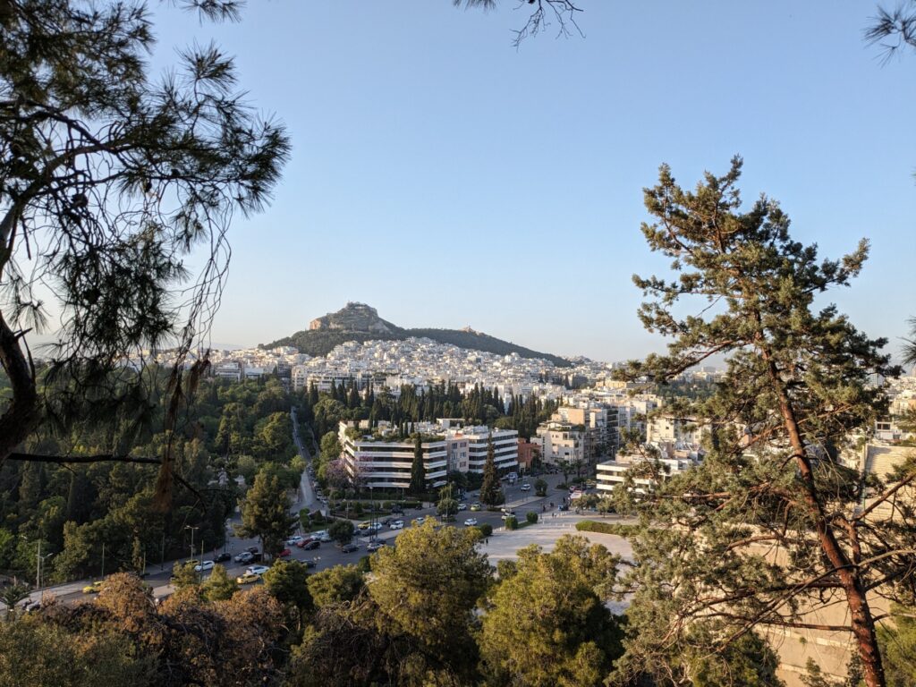 Lycabettus Hill in Athens