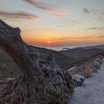 Sunset from just outside Dryopida Kythnos